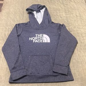 The North Face Hooded Sweatshirt, Hoodie, Blue, Size S